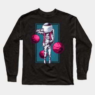 ASTRONAUT BARISTA Long Sleeve T-Shirt